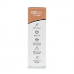 En Renova – CBD olie 5% til hunde (10 ml) tube på hvid baggrund.